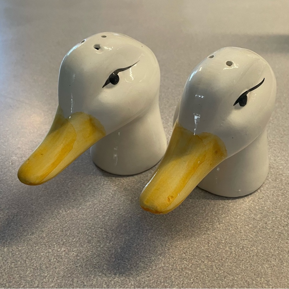 Vintage Duck Salt and Pepper Shaker Set